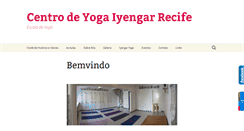 Desktop Screenshot of iyengaryogarecife.com