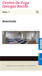 Mobile Screenshot of iyengaryogarecife.com